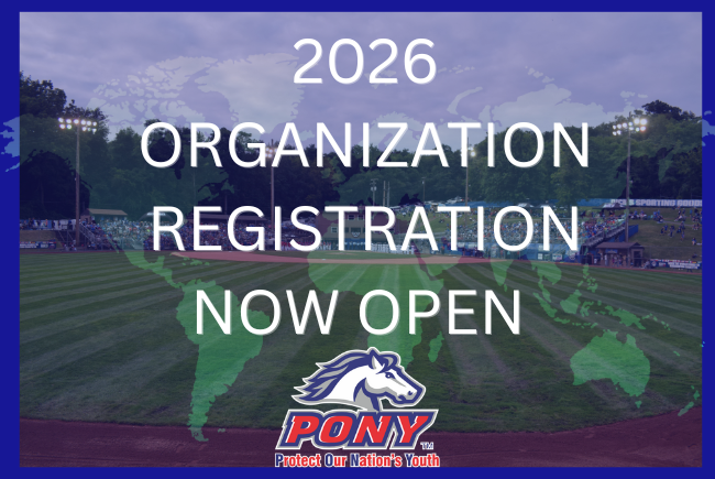 Organization Registration Now Open